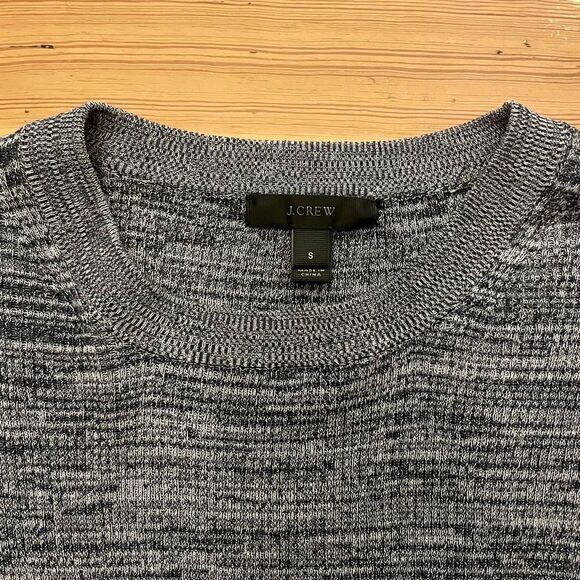 J. Crew ribbed pullover sweater with snap sleeves. Size S. - Picture 3 of 13